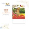 Lịch Bloc 2027 AC Mẫu AC38 (40 x 60 cm) Quà Tết Truyền Thống Gốm Sứ & Lịch in logo doanh nghiệp quà tặng Tết tại Gốm Sứ Bát Tràng & Quà Tết