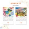 Lịch Bloc 2027 AC Mẫu AC-CATTALOGUEACHAU202730 (45 x 70 cm) Quà Tết Truyền Thống Gốm Sứ & Lịch