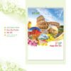 Lịch Treo Tường Lò Xo 2027 AK Mẫu AK35 (40 x 60cm) Quà Tết Truyền Thống Gốm Sứ & Lịch in logo doanh nghiệp quà tặng Tết tại Gốm Sứ Bát Tràng & Quà Tết