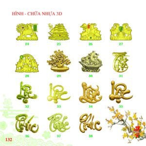 Lịch Bloc 2027 MT Mẫu MT-132 (29 x 41 cm) Quà Tết Truyền Thống Gốm Sứ & Lịch