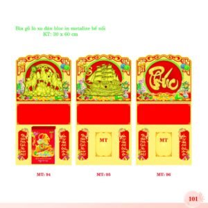 Bìa Lò Xo Dán Bloc 2027 MT Mẫu MT96 (30 x 60cm) Quà Tết Truyền Thống Gốm Sứ & Lịch in logo doanh nghiệp quà tặng Tết tại Gốm Sứ Bát Tràng & Quà Tết