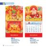 Lịch Treo Tường Lò Xo 2027 NB Mẫu NB183 (37 x 68cm) Quà Tết Truyền Thống Gốm Sứ & Lịch in logo doanh nghiệp quà tặng Tết tại Gốm Sứ Bát Tràng & Quà Tết