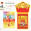 Lịch Bloc Siêu Cực Đại 2027 TD Mẫu TD4 (38 x 53 cm) Quà Tết Truyền Thống Gốm Sứ & Lịch in logo doanh nghiệp quà tặng Tết tại Gốm Sứ Bát Tràng & Quà Tết
