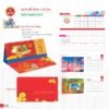 Lịch Để Bàn 2027 TD Mẫu TD44 (14 x 24cm) Quà Tết Truyền Thống Gốm Sứ & Lịch in logo doanh nghiệp quà tặng Tết tại Gốm Sứ Bát Tràng & Quà Tết
