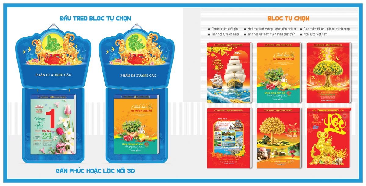 Lịch Bloc TPN 2027 TPNBLOC49 Quà Tết Truyền Thống Gốm Sứ & Lịch Lịch Bloc TPN 2027 TPNBLOC49 Quà Tết Truyền Thống Gốm Sứ & Lịch
