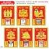 Lịch Bìa Treo 2027 TS Mẫu TS-47 (45 x 65 cm) Quà Tết Truyền Thống Gốm Sứ & Lịch