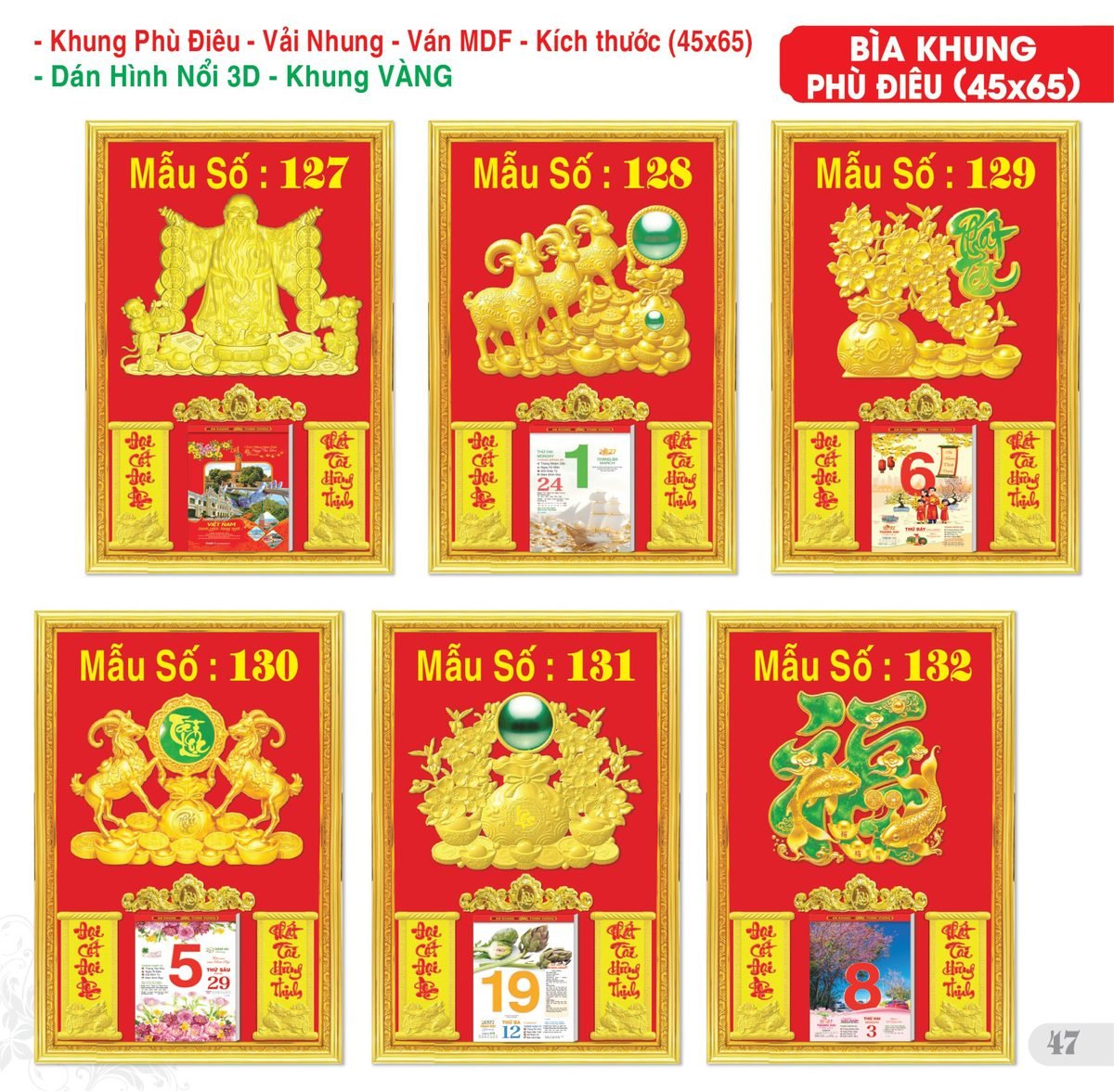 TS_TS_Catalog_Lich_2027-48 Lịch Bìa Treo 2027 TS Mẫu TS-48 (45 x 65 cm) Quà Tết Truyền Thống Gốm Sứ & Lịch