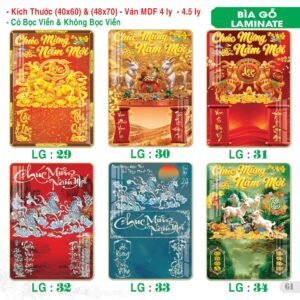 Lịch Bìa Treo 2027 TS Mẫu TS-62 (40 x 60 cm) Quà Tết Truyền Thống Gốm Sứ & Lịch