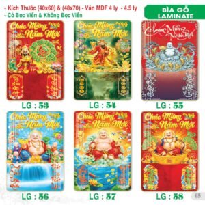 Lịch Bìa Treo 2027 TS Mẫu TS-66 (40 x 60 cm) Quà Tết Truyền Thống Gốm Sứ & Lịch