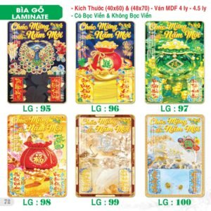 Lịch Bìa Treo 2027 TS Mẫu TS-73 (40 x 60 cm) Quà Tết Truyền Thống Gốm Sứ & Lịch