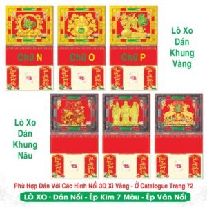 Lịch Treo Tường Lò Xo 2027 TS Mẫu TS-90 (40 x 60 cm) Quà Tết Truyền Thống Gốm Sứ & Lịch