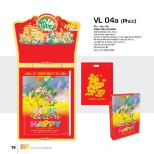 Lịch Bloc Siêu Đại 2027 VL Mẫu VL04A (20 x 30cm) Quà Tết Truyền Thống Gốm Sứ & Lịch in logo doanh nghiệp quà tặng Tết tại Gốm Sứ Bát Tràng & Quà Tết